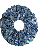 コットン製キャラメルフラワーヘアゴム【インス風・おしゃれアクセサリー】