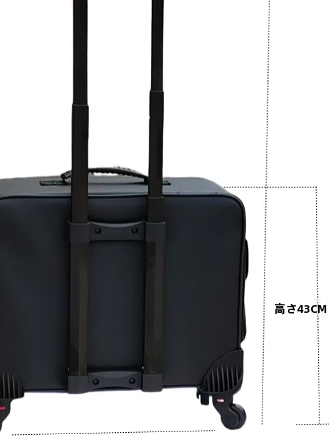 プロ仕様キャスター付きメイクボックス【大容量・旅行用・ネイル・美容ツール収納】
