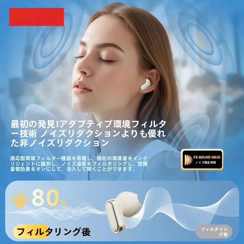 ワイヤレスBluetoothイヤフォン Lenovo LP19PRO：小型高音質で運動・通勤に最適な片耳対応モデ ル