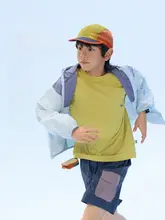 夏用子供用紫外線対策アウトドアジャケット【男女兼用・軽量・通気性】