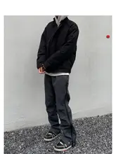 Teflon防水機能付きアウトドア微喇運動パンツ【フィット・ジッパーポケット】