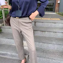 快適なストレートパンツ【秋用・細身・カジュアル】（セットアップ対応）