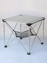 超軽量 アルミ合金製 折りたたみキャンプテーブル【ポータブル・小型・野外用】