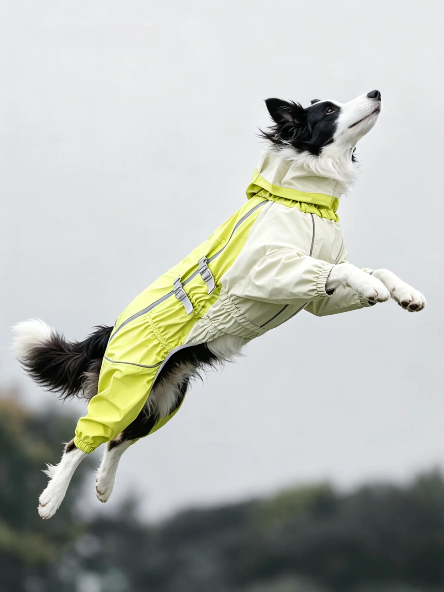 犬用防水レインコート：柴犬や中型犬向けの全身カバーが実用性を実現