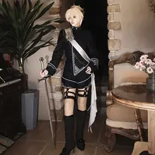 誓約の剣デザイン ロリータトップスとショートパンツ【ゴシックプリンススタイル】（セットアップ対応）