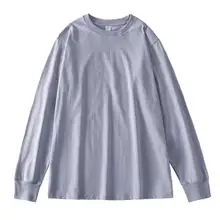 極上の柔らかさのコットンロングスリーブTシャツ【フルオーバー・フィット・カジュアル】