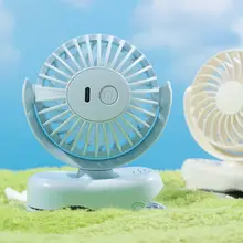 静音ミニクリップファン【デスク用・USB接続・軽量・屋外使用可能】