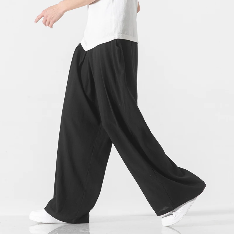 はかまパンツとは？綿麻素材の新中式ハーレンパンツが提供する実用性と着心地