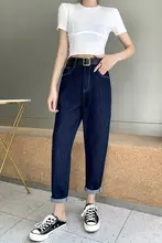 春夏用 ハイウエストルーズフィットデニムパンツ【大きいサイズ・ワイドレッグ・フィット】