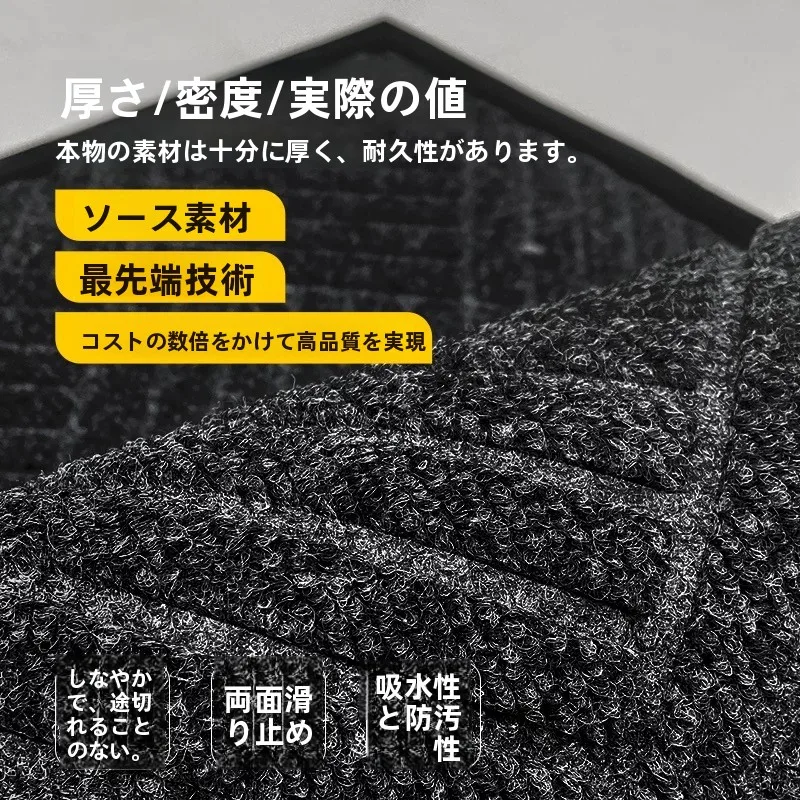 玄関ドアフロアマット2026：赤色の高級感と10年耐久性を実現