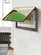 フランス風 モダンリビング用電気メーター箱装飾画【北欧デザイン・シンプル・レトロ】