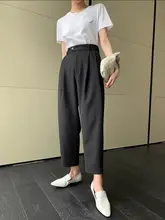 女子用高腰ハレンパンツ【春夏用・フィット・ワイドパンツ】