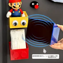 ドア後ろの収納に最適！マグネット収納ボックス【傘・鍵用ラック】