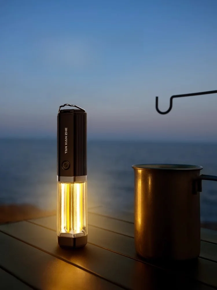 探险者TAN XIAN ZHE充電式ポータブルキャンプライト：480LMの明るさと5W消費電力でアウトドア照明を実現
