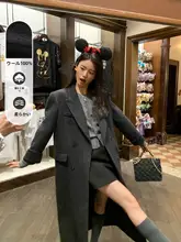 極上の柔らかさ 羊毛ダブルフェイスコート【ゆったりシルエット・ミドル丈・上品デザイン】
