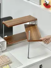 デスク用コーナー収納ラック【多層・小物整理・女性向け】