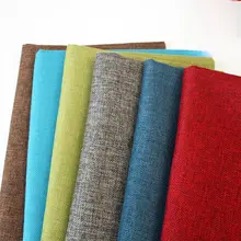 厚手の麻混紡ファブリック ソファカバー・クッションカバー用【ハンドメイド・ナチュラルスタイル】