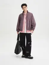 ユニークなグラフィックデザインのリラクシングカーゴパンツ【夏用・ストリートスタイル・ルーズフィット】（セットアップ対応）