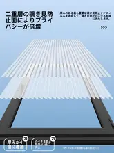 防犯効果のあるマットガラス窓シール【光を透過・プライバシー保護】