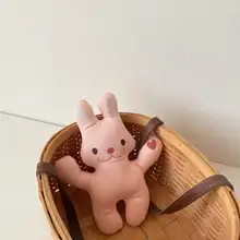 笑顔のウサギのぬいぐるみ【赤ちゃんのお供・安心感を与えるおもちゃ・撮影小道具】