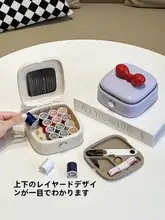 針と糸のボックス 家庭用 携帯性 高品質 実用 家庭 寮 補修 セット
