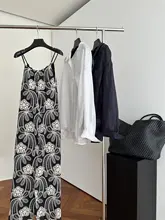 ロマンティックな雰囲気の刺繍キャミソールワンピース【夏用・リゾートスタイル】