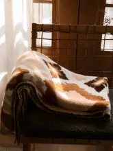 半袖フリースデザインのブランケット【用・オールシーズン対応】