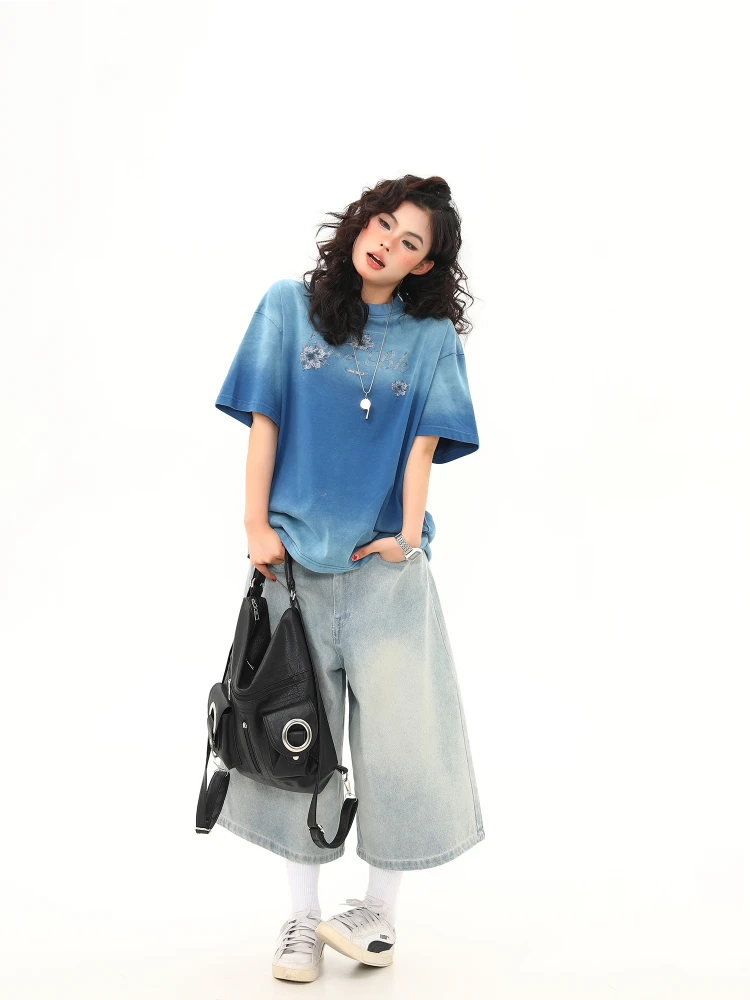 色褪せたtシャツの実態：アメリカンスタイルビンテージウォッシュグラデーションTシャツの特性と使用ガイド