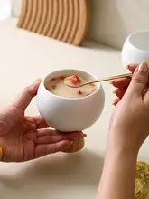 脚付きボウル 陶器 デザート スイーツ アイスクリーム フルーツ ヨーグルト 朝食 おしゃれ