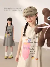 女児用ノースリーブワンピース【夏用・カジュアル・子供用】（セットアップ対応）