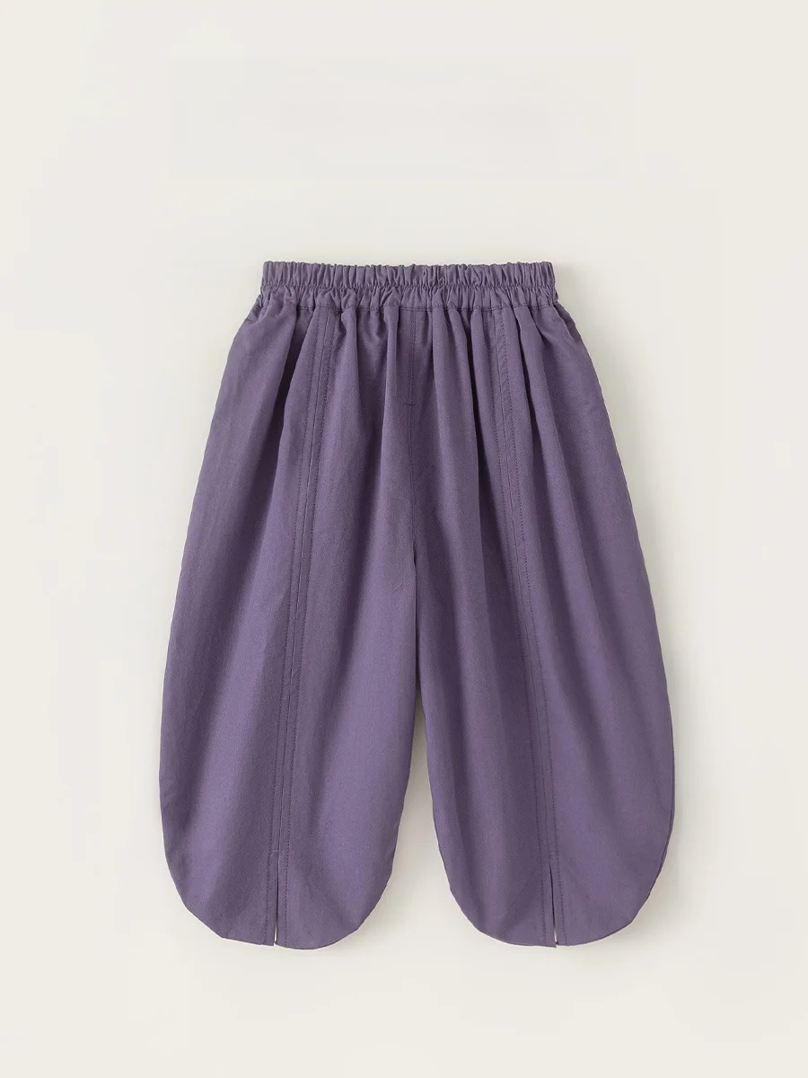 夏用子供用虫除けパンツ：広めのカジュアルデザインで蚊に刺されないキャンプやアウトドアでの活用