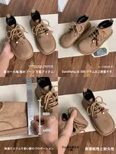 ショートブーツ レディース ビルケン風 マーチンブーツ ビーズ飾り 裏起毛 ヴィンテージ 冬