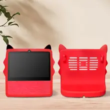 小度在家X8/X9用シリコンケース【衝撃吸収・全面保護・強化ガラスフィルム付き】