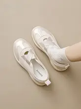 シルバー バレエトレーニングシューズ【軽量・女性用・フレンチスタイル】