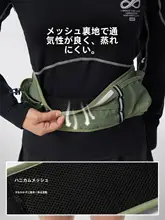 Keep 軽量多ポケットランニングウエストポーチ【防水・大容量・スマートフォン対応・男女兼用】