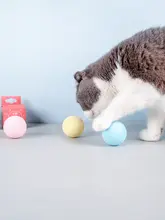 Jasキャットパワー 猫用おもちゃボール【鳥とカエルの鳴き声・猫の興味を引く遊び道具】