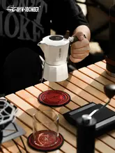 シリコン製モカポット用耐熱マット【コーヒー用品・防熱・収納対応】