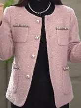 シンプルで上品な短丈ジャケット【春用・女性用・高貴なスタイル】