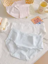 全棉7A抑菌インナーショーツ【大きいサイズ・無缝・包臀型・女性用】