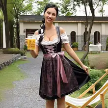 ドイツ・ミュンヘンビール祭り用ドレス【女性用・ビールテーマ・フルスカート】