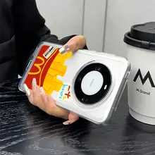 HUAWEI Mate 60 Pro用 透明ケース【高級感ある保護カバー・女性向け】