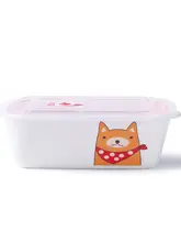 電子レンジ対応 分割式陶器お弁当箱【蓋付き・学生・テーブルウェア・スープ用】