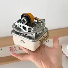 分離式カセットコンロ【折りたたみ・アウトドア・防風・ミニサイズ】