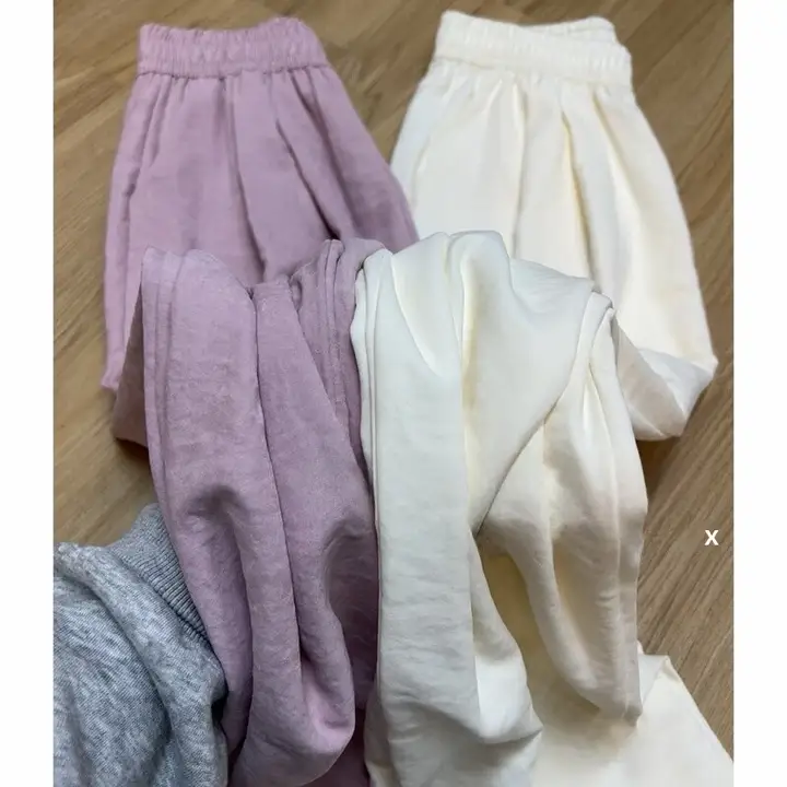 高腰タイトストレートパンツ【フィット・涼感・アイスシルク】（セットアップ対応）