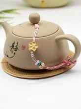 紫砂茶壺用カバー紐【防落下・茶道アクセサリー・手作り】