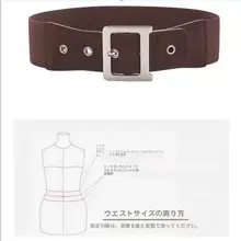 秋冬用 レディースファッション ベルト【カジュアルスタイル・調整可能】