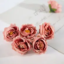 造花のバラ頭飾り【古風スタイル・手作り・ウェディング装飾用】
