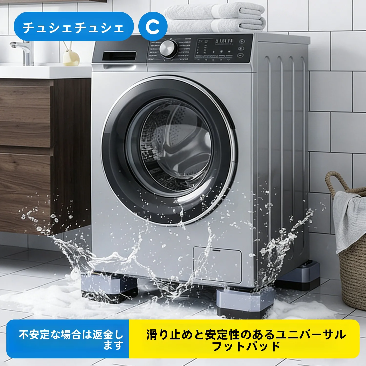 洗濯機を安定して設置するための「ベーススタンド」は、本当に必要なの？