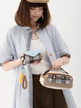 可愛い女の子用学生向け手提げ筆入れ【大容量・多機能・仕分け収納】
