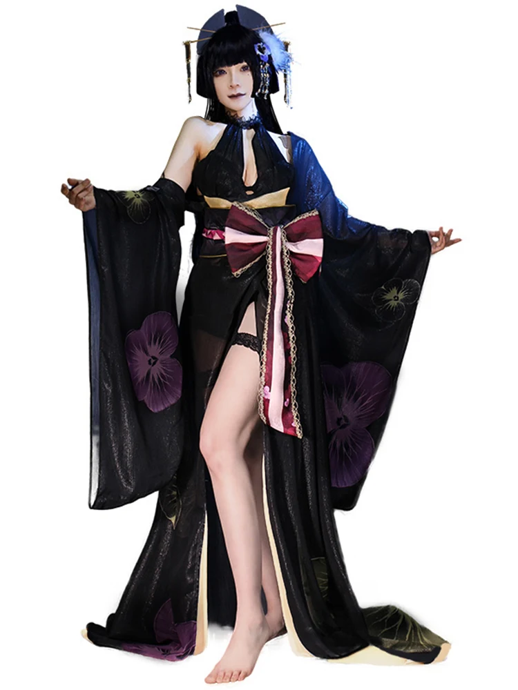 和風浴衣コスプレ衣装【無期迷途デザイン・ウィッグ付き】の着用方法と実際の使い勝手